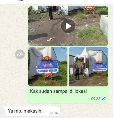 Pengiriman Karangan Bunga Garden Party Tangerang